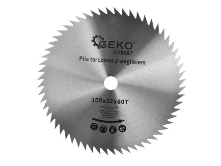 Circular saw blade for wood 300x32x60T w/w (holes)