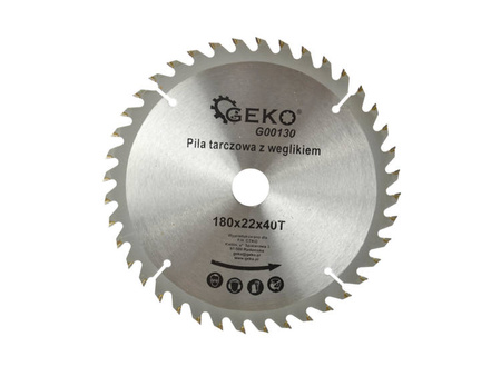 Circular saw for wood 180x22x40T