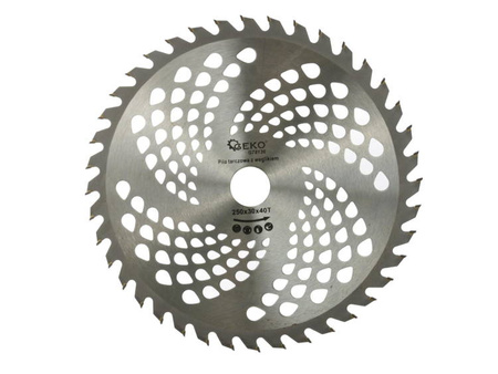 Circular saw blade for wood 250x30x40T