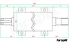 Basic Set for Circular Saw (Circular Saw/Table Saw) with 30mm Mounting / Left-Hand Thread / 500mm / Hub-Based