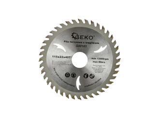 Circular saw blade for wood 115x22x40T