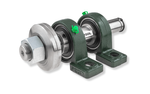 Basic Set for Circular Saw (Table Saw) with 30mm Mount / Left-Hand Thread / 250mm / Based on UCP207 Bearings