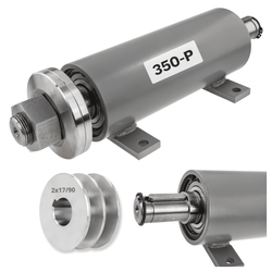 Zestaw bazowy do piły tarczowej / krajzegi / 250mm / prawy gwint / na piaście / ZPP-250-30-L