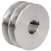 Pulley SPA 2X13mm fi 100mm / 19mm