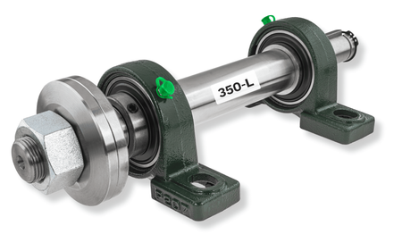 Basic Set for Circular Saw (Table Saw) with 30mm Mount / Left-Hand Thread / 350mm / Based on UCP207 Bearings