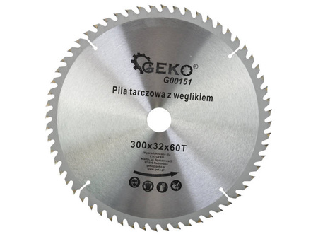 Circular saw for wood 300x32x60T