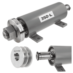 Zestaw bazowy do piły tarczowej / krajzegi / 250mm / prawy gwint / na piaście / ZPP-250-30-L