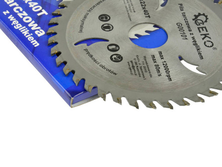 Circular saw blade for wood 115x22x40T