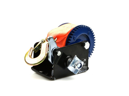 Belt winch 800lbs with crank